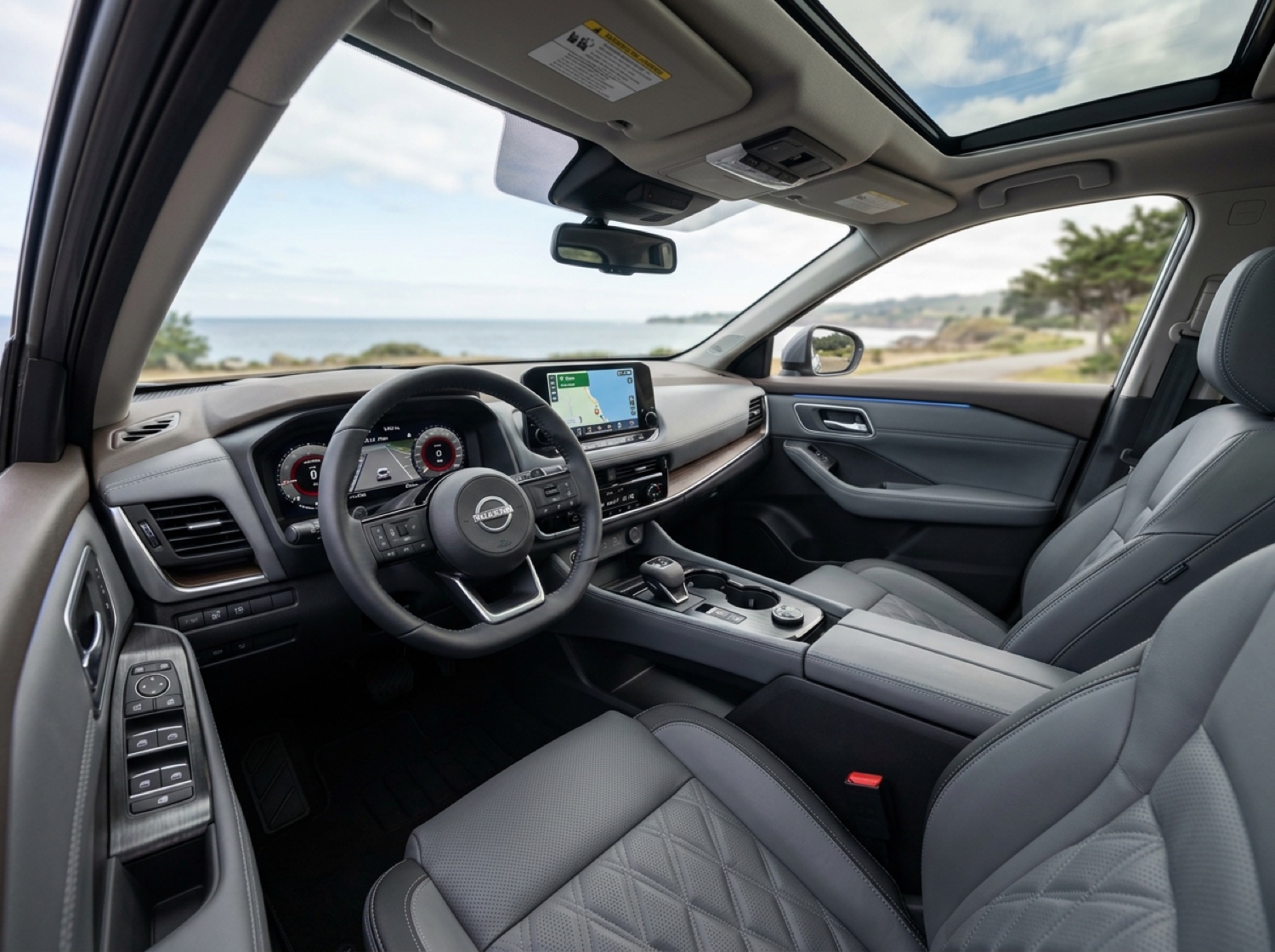 2025 Nissan Rogue view 2